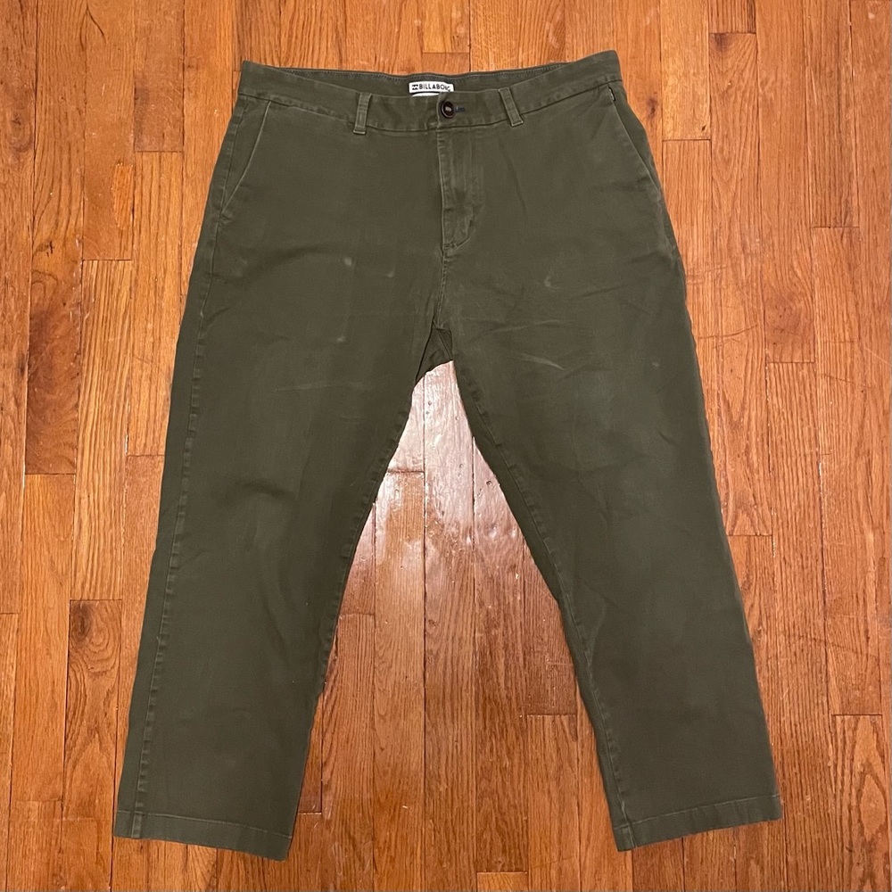 Billabong New Order Chino Pant in Olive Khaki 36